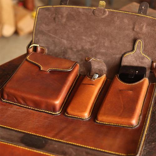 JHB LEATHER BRIEFCASE